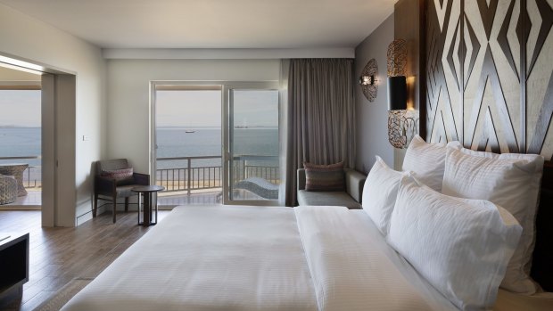A room at the Pullman Nadi Bay Resort & Spa.