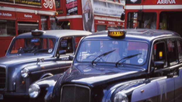 You can ride a London Black cab without taking off your top hat.