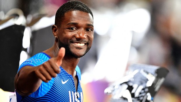 Justin Gatlin defied the boos from around the stadium to win the 100m world title.