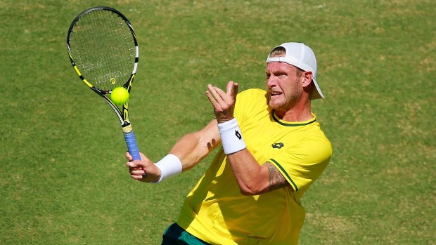 Davis Cup: Sam Groth has excelled representing his country.