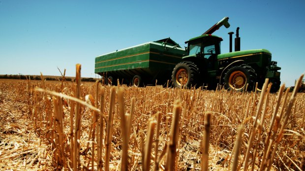 Broadscale cropping has helped boost Australia's farm production.