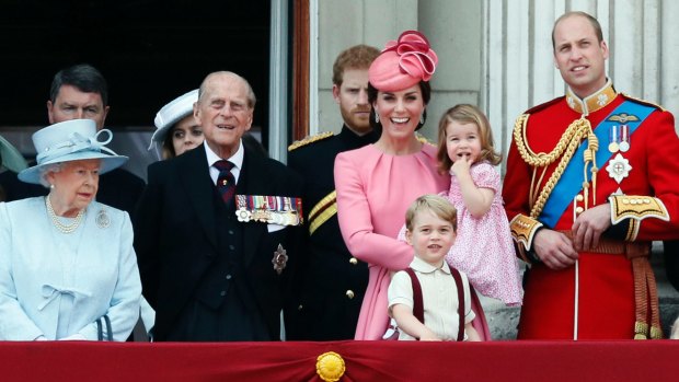 'The Firm': Three generations of the royal family are now in public life.