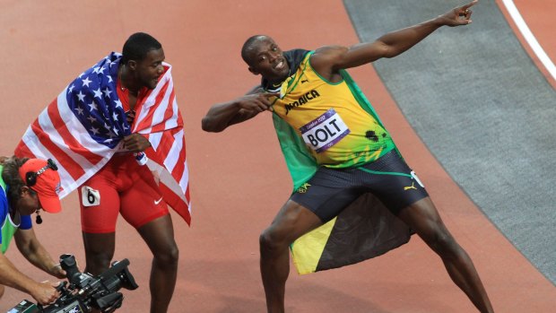 Superstar: Usain Bolt is the reigning 100m Olympic champion.