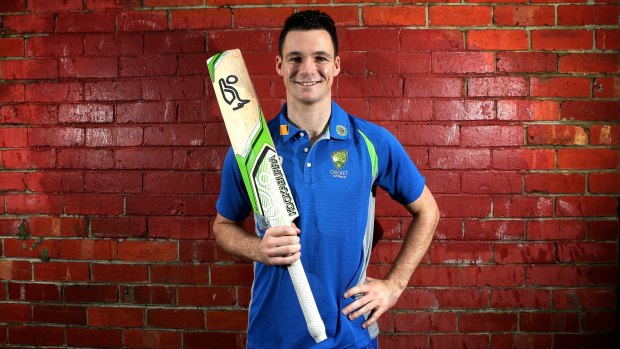 Peter Handscomb has a striking technique but it's served him well
