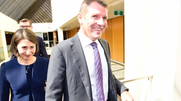 Gladys Berejiklian became Premier after Mike Baird's shock resignation.