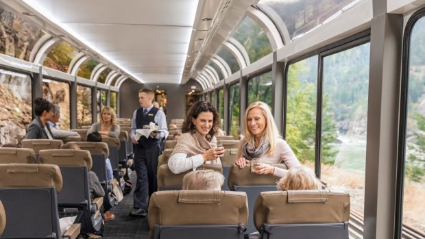 The Rocky Mountaineer is in a class of its own.