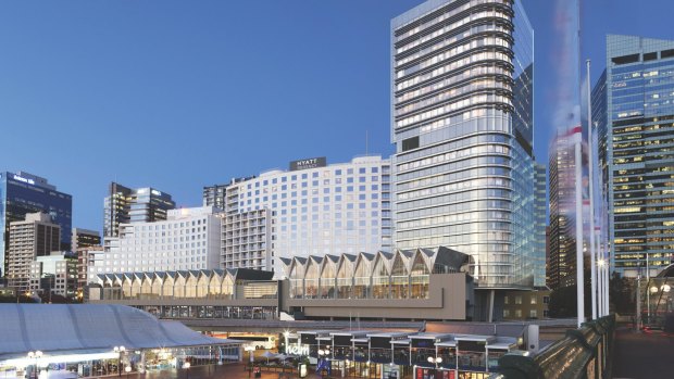 Hyatt Regency Sydney in Darling Harbour.