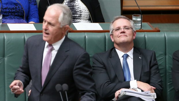 Prime Minister Malcolm Turnbull and Treasurer Scott Morrison.