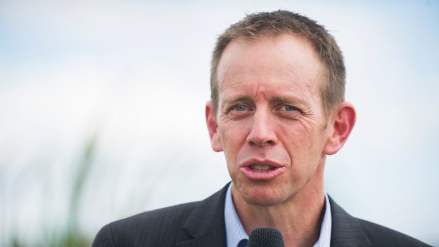 ACT Greens minister Shane Rattenbury supports restrictions on the sale of lotteries at service stations.