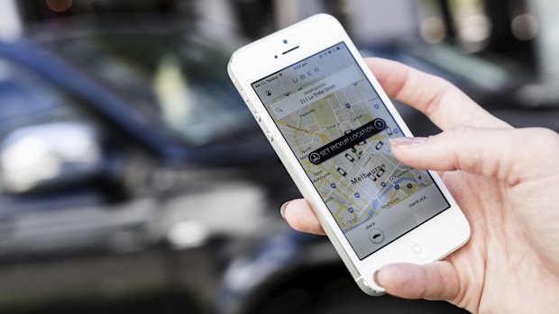 Uber will have dedicated drop-off and pick-up zones at Flemington Racecourse.