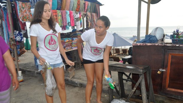 Balinese sisters Melati and Isabel Wijsen.