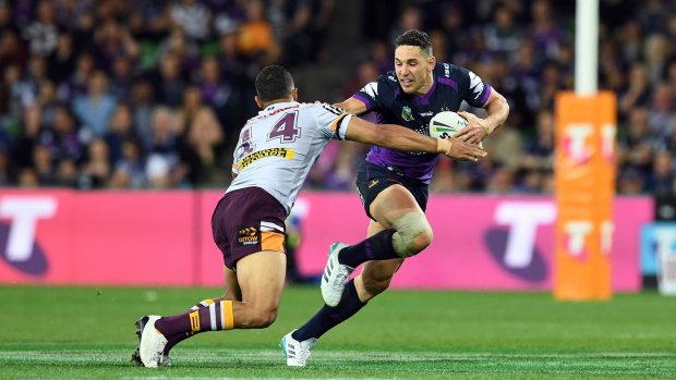 Billy Slater is a key reason for the Melbourne Storm's rise to popularity, not just in Melbourne but within the league.