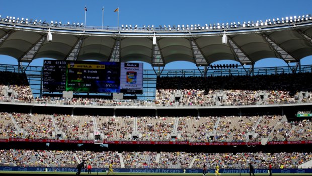 The Perth Stadium hosted its first event with some teething problems.
