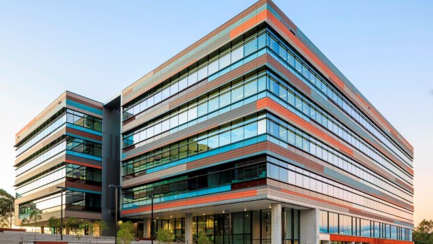 GPT Metro Office Fund's new building at 3 Murray Rose Avenue at Sydney's Olympic Park is one of six assets it owns.