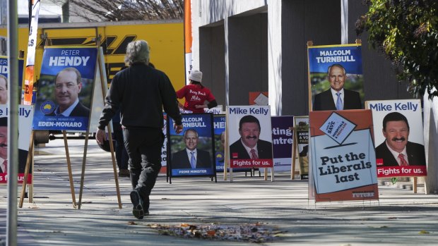 Pre-poll voting has increased from around 775,000 in 2013 to 1.16 million at close of business on Saturday.