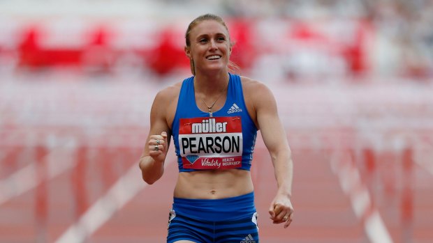 In form: Sally Pearson.