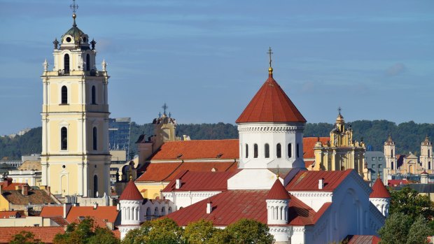 Vilnius's tourism campaign comes just before Pope Francis is due to visit the city.