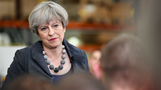 Multinationals are more like 'citizens of nowhere', according to British Prime Minister Theresa May.