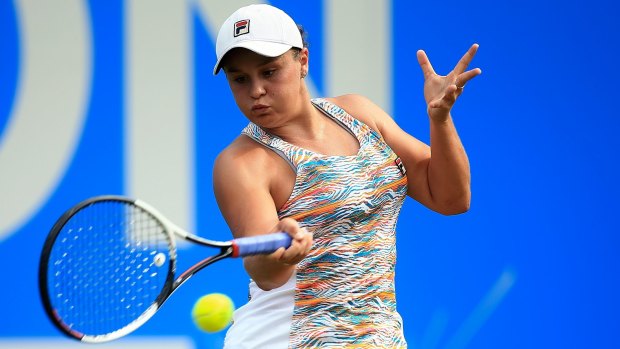 Ashleigh Barty has drawn a high-seeded opponent first up.