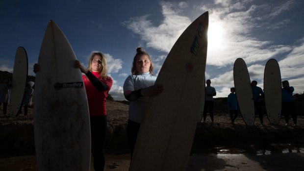 Ocean Mind uses a mix of surf therapy and mentoring to help the kids improve their self-confidence.