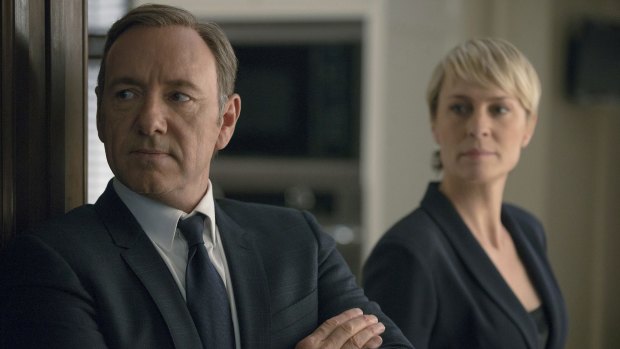 Netflix favourite: <i>House of Cards</i>. 