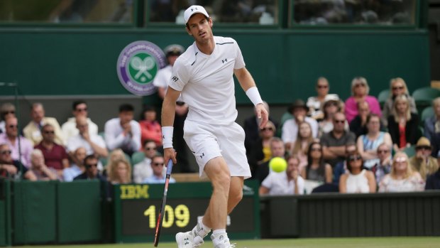 Andy Murray has not played since Wimbledon in July.