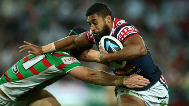 Feeling confident: Michael Jennings has faith in his Roosters teammate Mitchell Pearce.