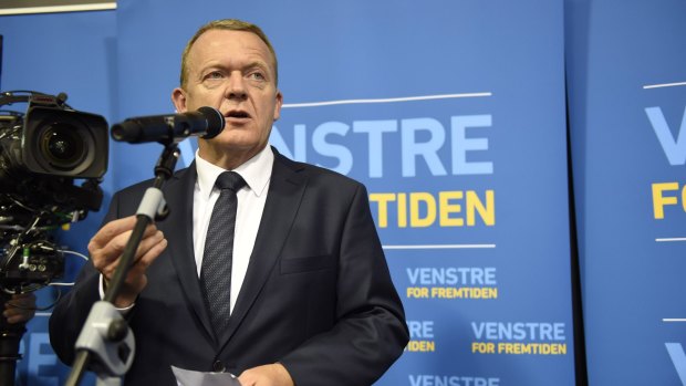 The Danish opposition Liberal Party leader Lars Loekke Rasmussen last week. 