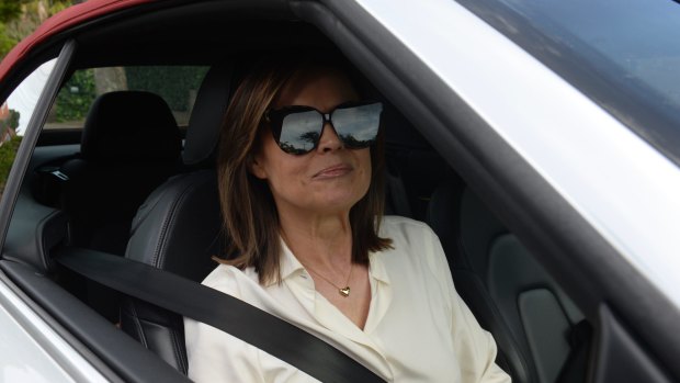 Lisa Wilkinson pictured the day after she spectacularly left Nine for Ten.