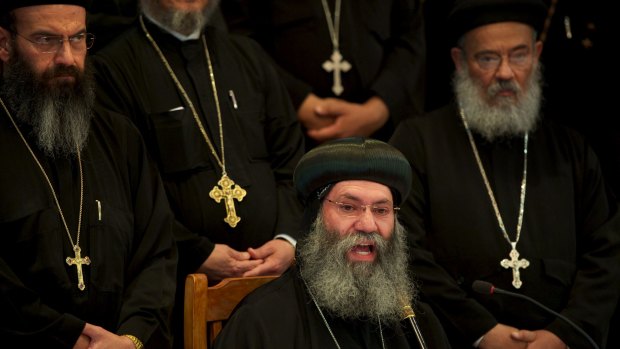 The head of the Coptic Orthodox Church in Australia, His Grace Bishop Suriel.