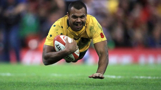 Kurtley Beale, whom Wallabies assitant coach Stephen Larkham says is in great form, will once again direct operations from fullback. 