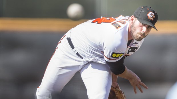 Tim Atherton of the Canberra Cavalry.