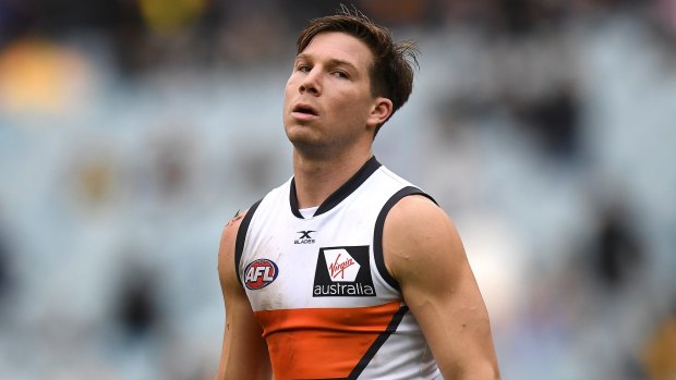 GWS Coach Leon Cameron says that Toby Greene thrives on opposition attention.