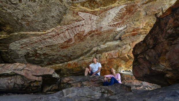 Rainbow Serpent site at Mount Borradaile.