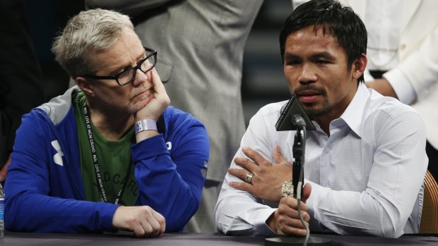 Set for surgery: Manny Pacquiao.