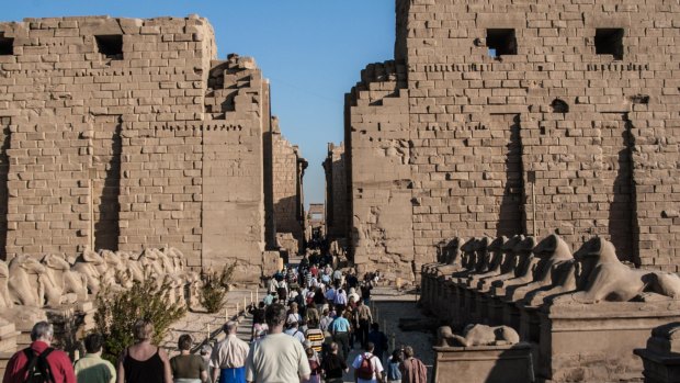 The Karnak temple complex is breathtaking in its vastness and one of Egypt's most popular sites.