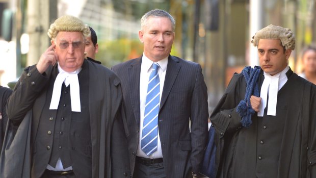 Craig Thomson at the County Court in Melbourne has been found not guilty on appeal of 49 fraud charges.