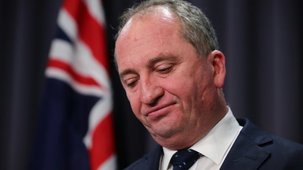 Deputy Prime Minister Barnaby Joyce. 