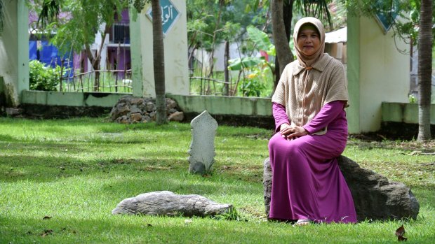 Syarifa Fatimah Zuhra, who lost her son in the 2004 Boxing Day tsunami.