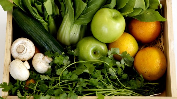 Consider a seasonal vegetable box subscription.