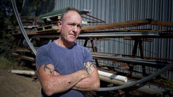 James Kessel, 46, had his insurance claim rejected by CommInsure after he had a heart attack. 