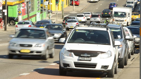 Plans for transformation: Parramatta Road near Leichhardt. 