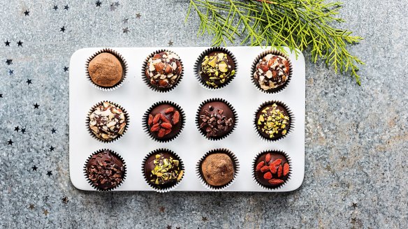 Add a plant-based twist to your celebrations with chocolate truffles.