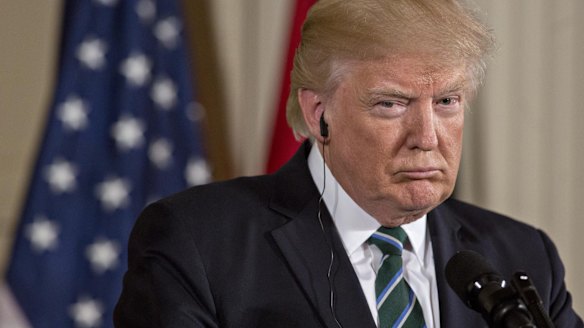 US President Donald Trump fired FBI director James Comey.