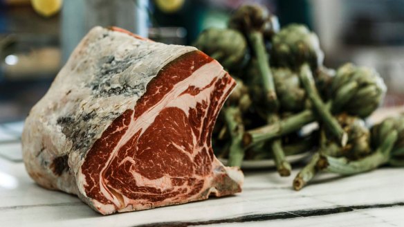 Dry-aged beef at Meatsmith.