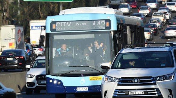 The government is privatising bus services in Sydney's inner west run by State Transit. 
