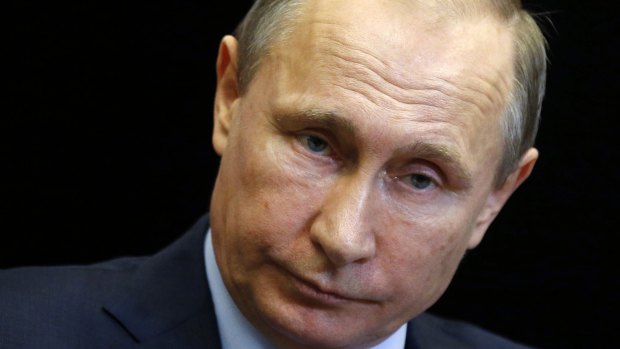 Russian President Vladimir Putin says the Russian aircraft was shot down without warning.