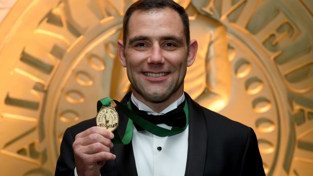 Cameron Smith has taken out his second Dally M medal 11 years after his first.
