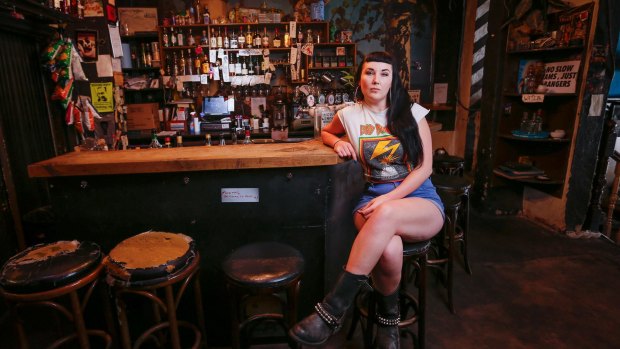 Knock it off: six months ago, Kent St Bar manager Rose Gaumann started a campaign to encourage bar patrons to alert staff of any harassment.
