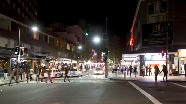 The Kings Cross precinct, once a busy nightlife hub, has been most affected by the lockout laws.